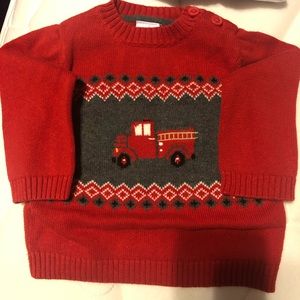 Boy Sweater w/ Truck